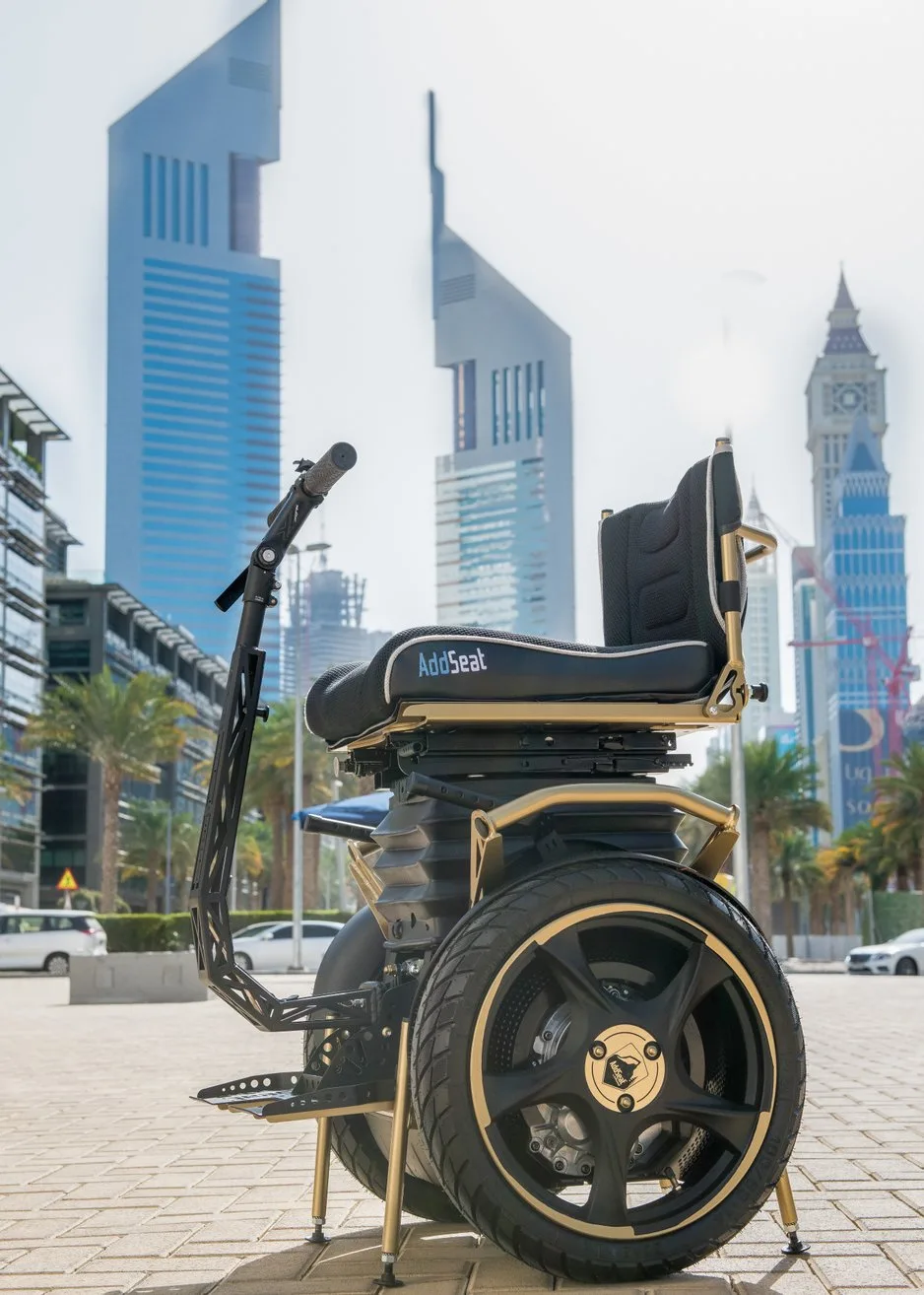 AddSeat on Segway I2 or I2SE