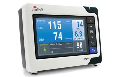 Automatic blood pressure measurement with SunTech ® Tango M2